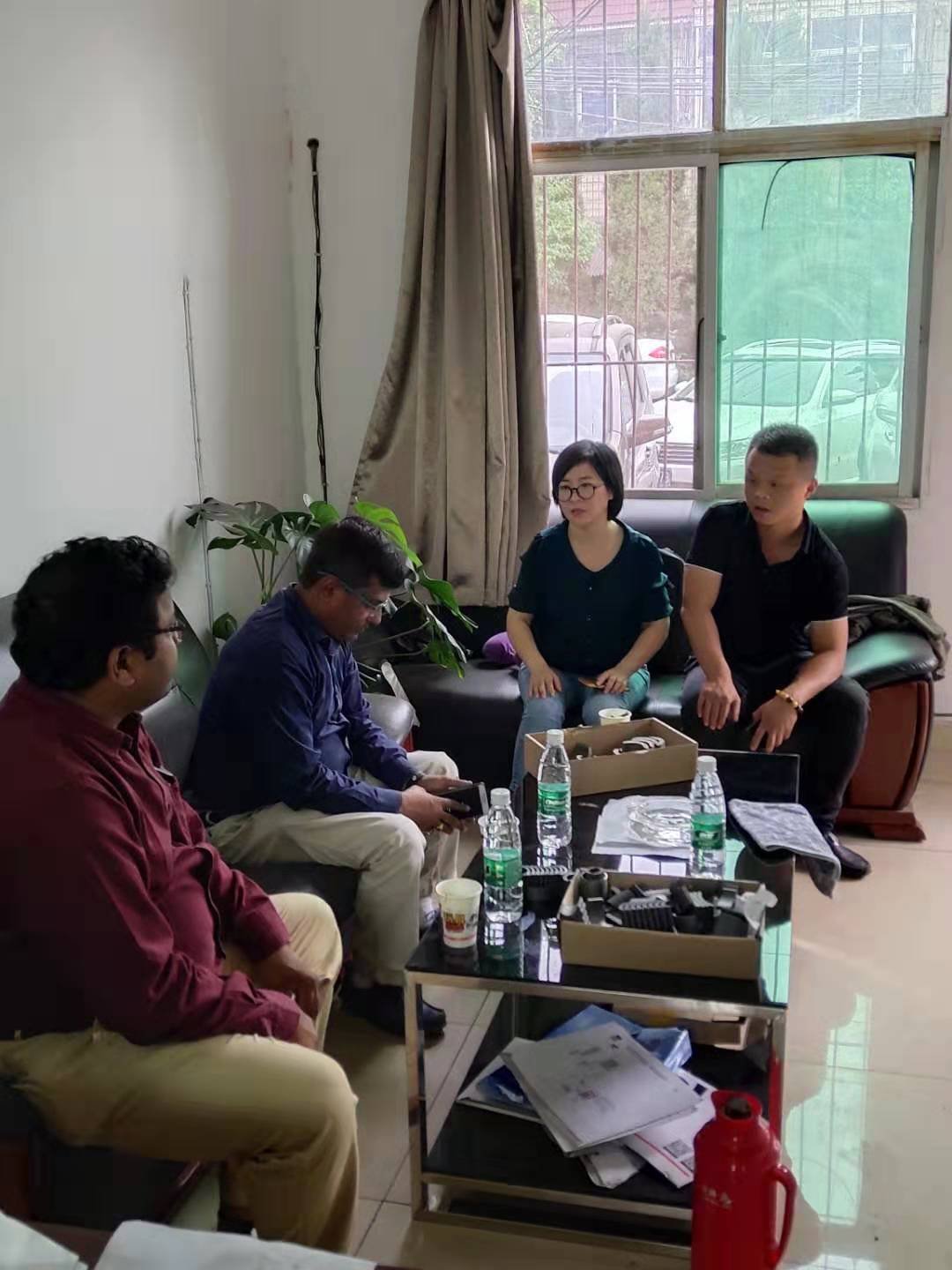 India customer visiting