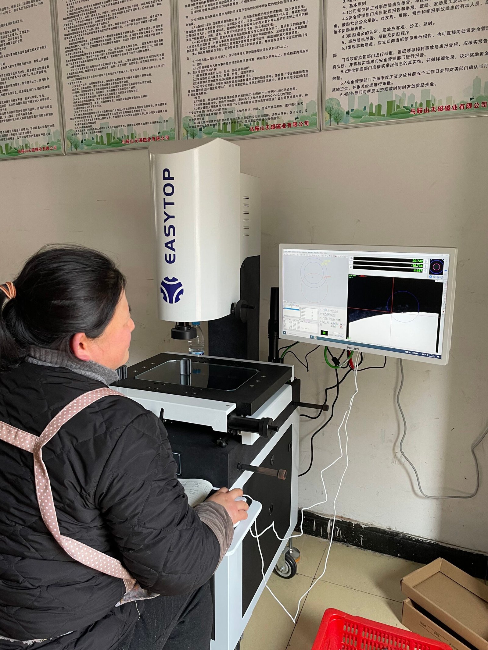 Projector Equipment for magnet